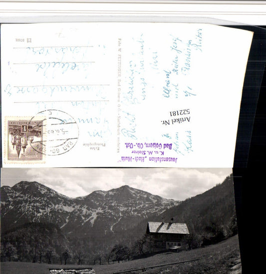 522181,Bad Goisern Hochmuth Haus Bergkulisse