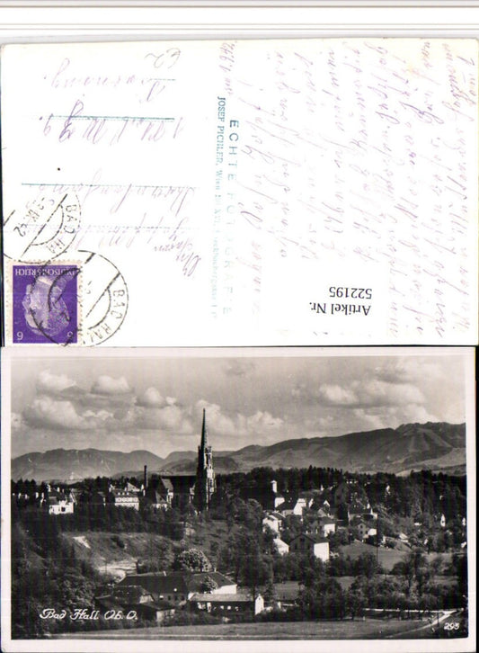 522195,Bad Hall Totale Bergkulisse