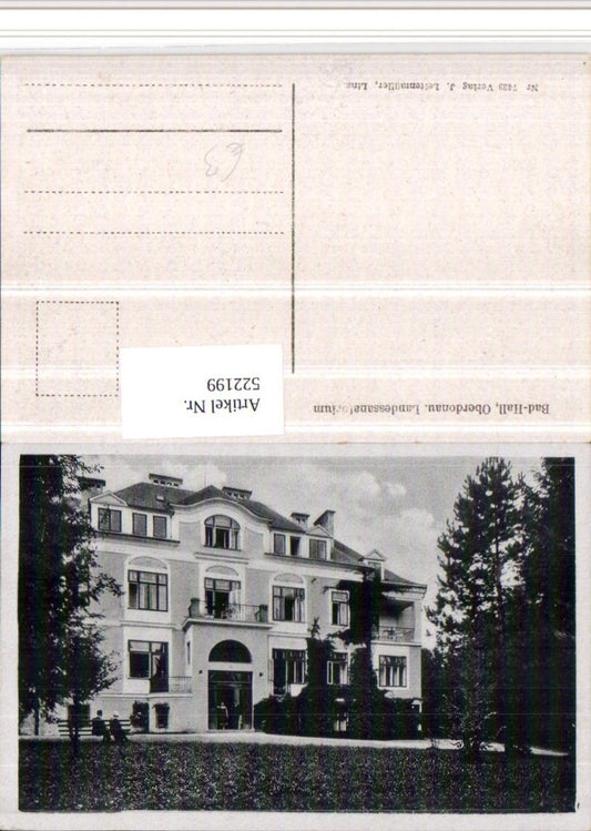 522199,Bad Hall Landessanatorium Gebäude