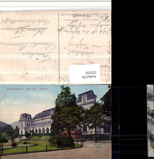 522259,Bad Ischl Kurhaus pub F.E. Brandt 688