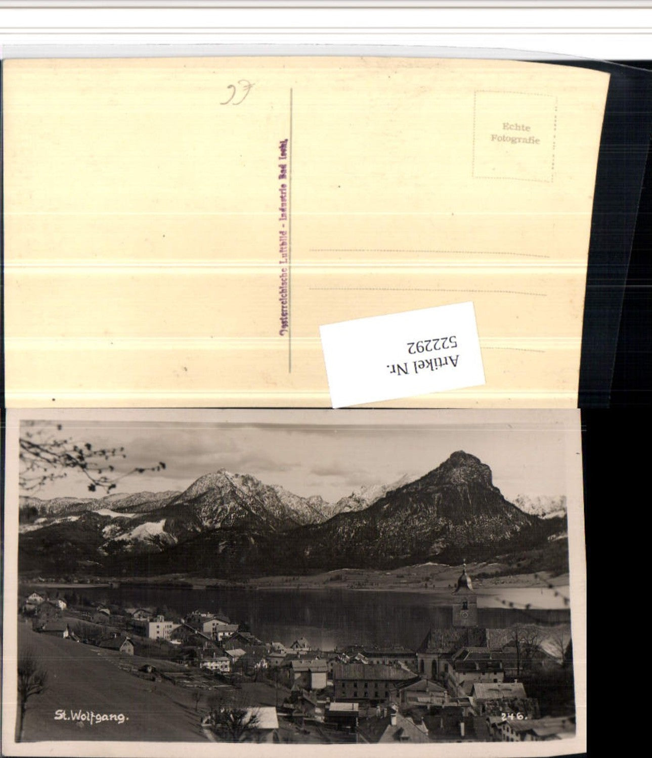 522292,St. Wolfgang am See Totale Bergkulisse