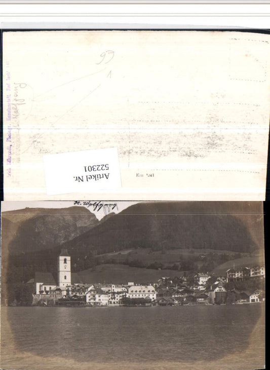 522301,Foto AK St. Woflgang Totale Kirche pub Erich Bährendt