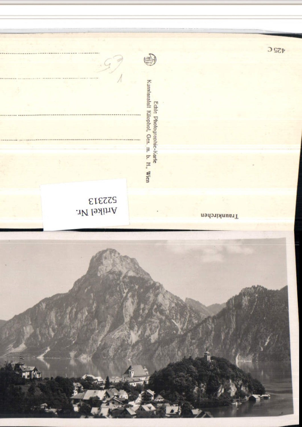 522313,Traunkirchen Teilansicht Bergkulisse pub Kilophot 425C