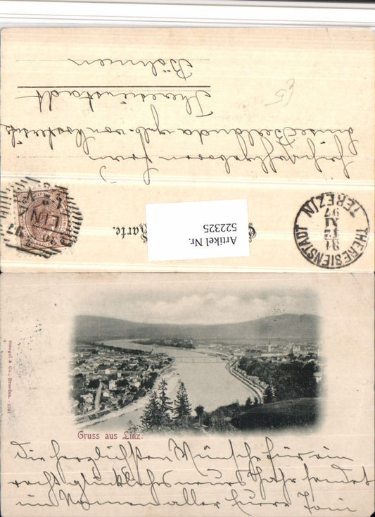 522325,Gruß aus Linz an d. Donau Totale pub Stengel & Co 3701