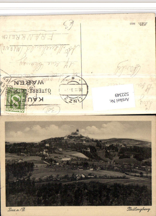 522349,Linz an d. Donau Pöstlingberg Totale