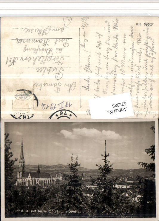 522385,Linz an d. Donau Maria Empfängnis-Dom Kirche