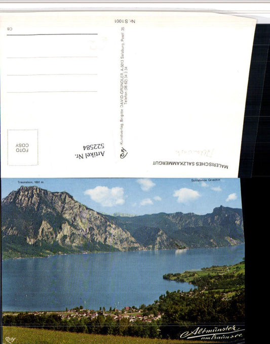 522584,Altmünster am Traunsee Totale Bergkulisse pub Cosy