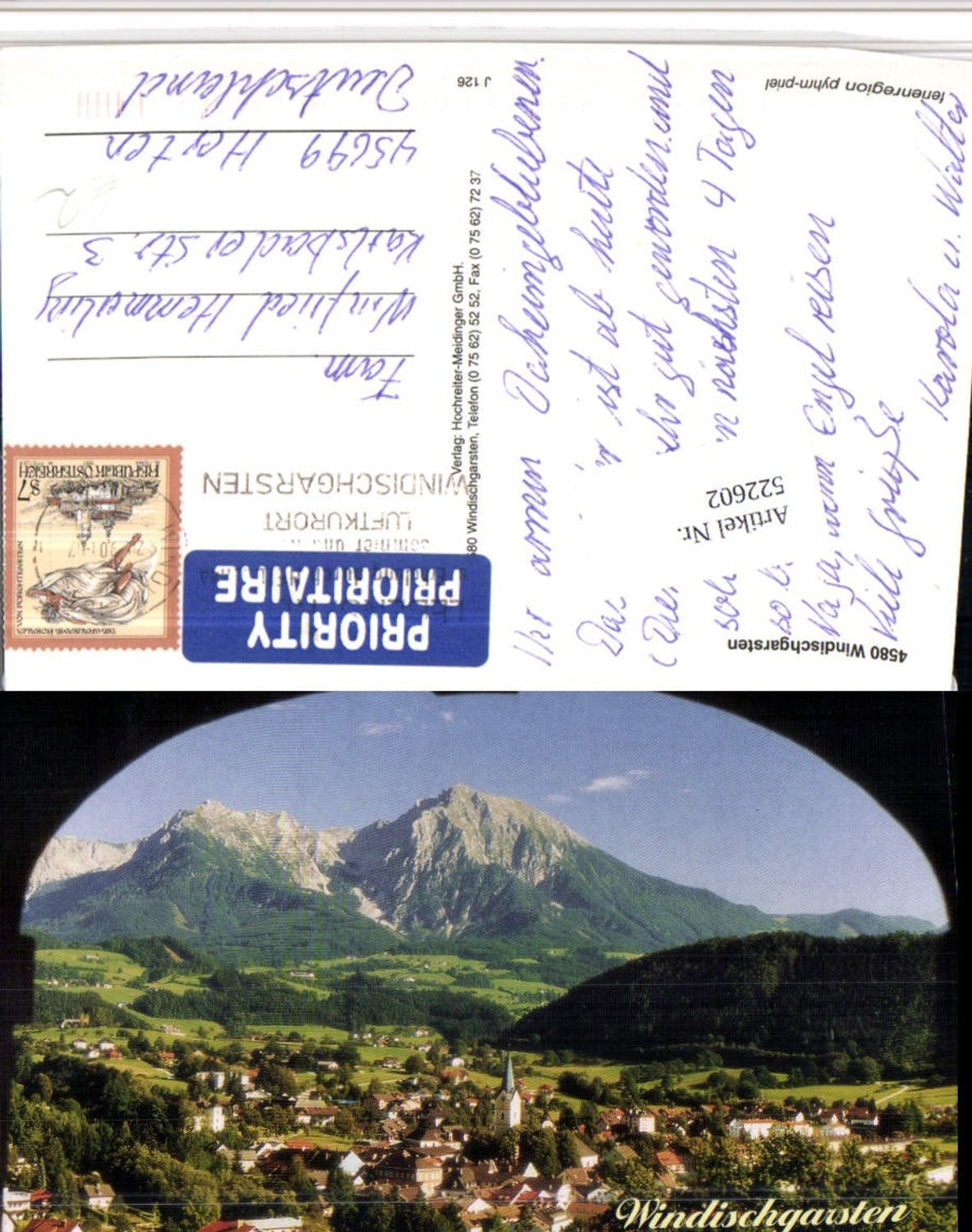 522602,Windischgarsten Totale Bergkulisse