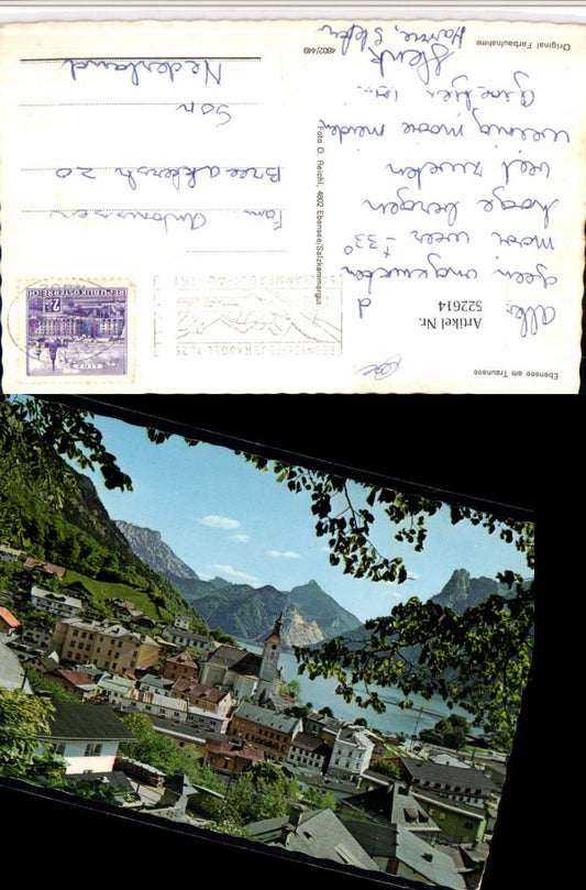 522614,Ebensee am Traunsee Totale Bergkulisse