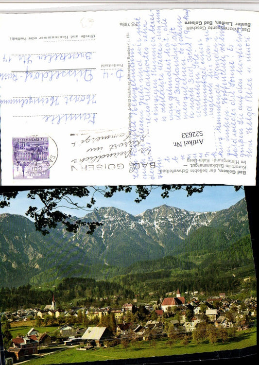 522633,Bad Goisern Totale m. Kalm-Berg Bergkulisse pub Cosy