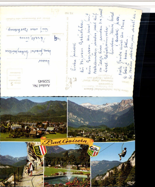 522645,Bad Goisern Totale Sessellift Höhenweg Mehrbildkarte pub Cosy