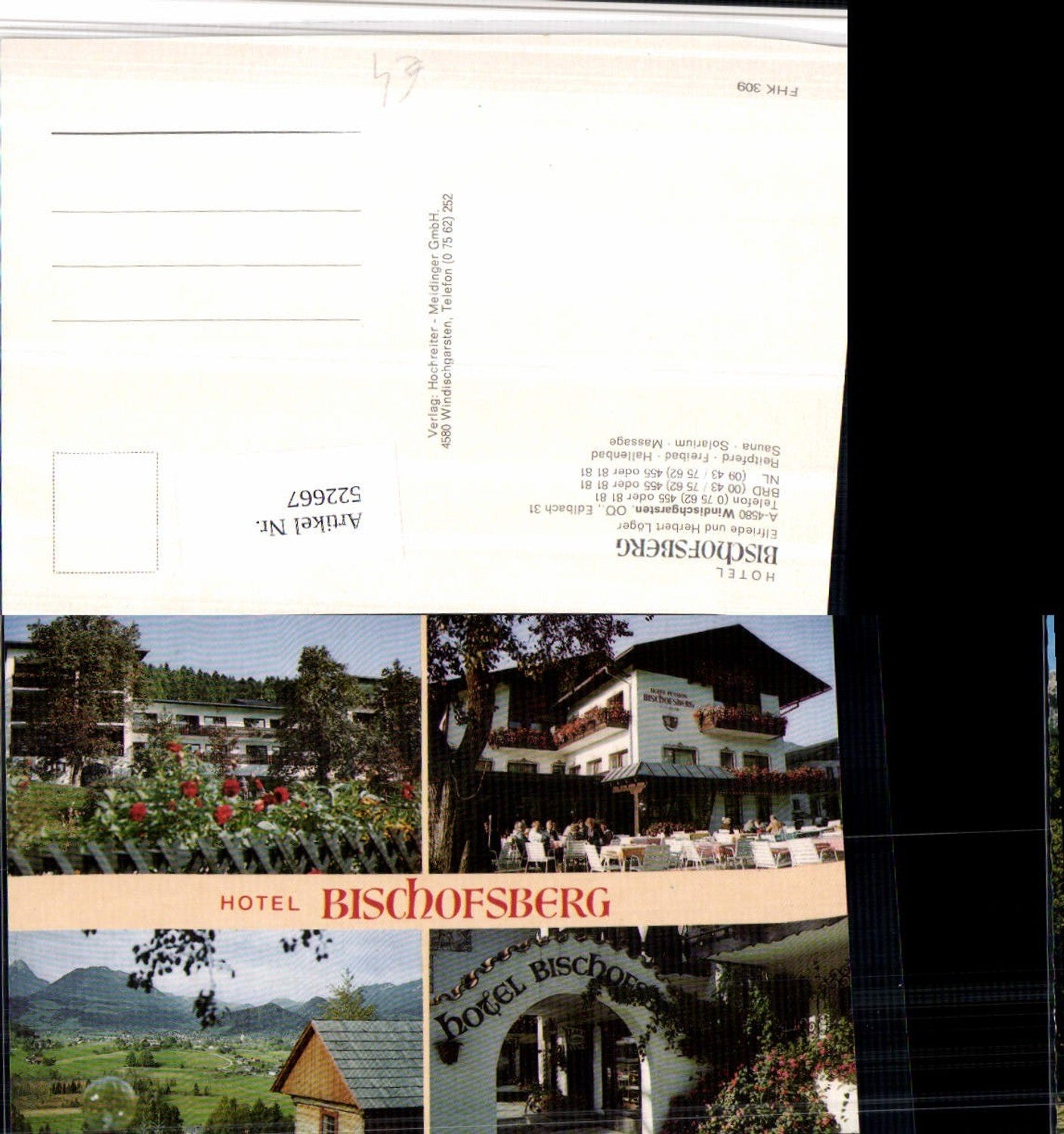 522667,Windischgarsten Hotel Pension Bischofsberg Mehrbildkarte