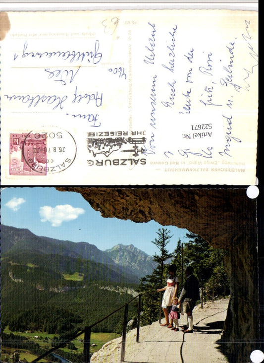 522671,Bad Goisern Höhenweg Ewige Wand Bergkulisse