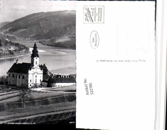 522785,Stift Engelszell b. Engelhartszell Kirche Fluss