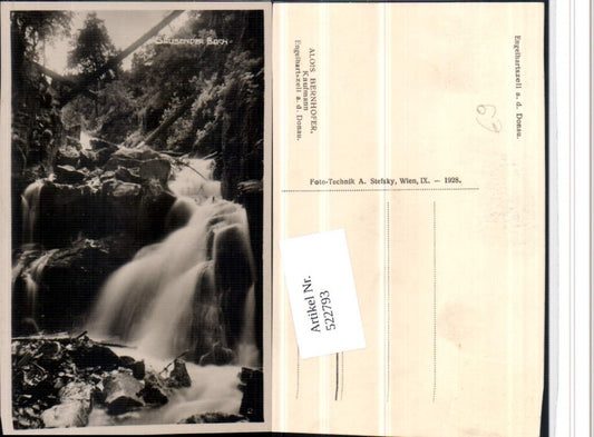 522793,Engelhartszell an d. Donau Sausender Bach Wasserfall