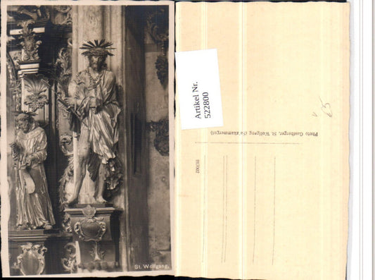 522800,St. Wolfgang Kirche Figur Statue pub Gastberger