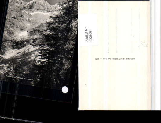 522806,Dachstein Hunerscharte b. Obertraun Bergkulisse