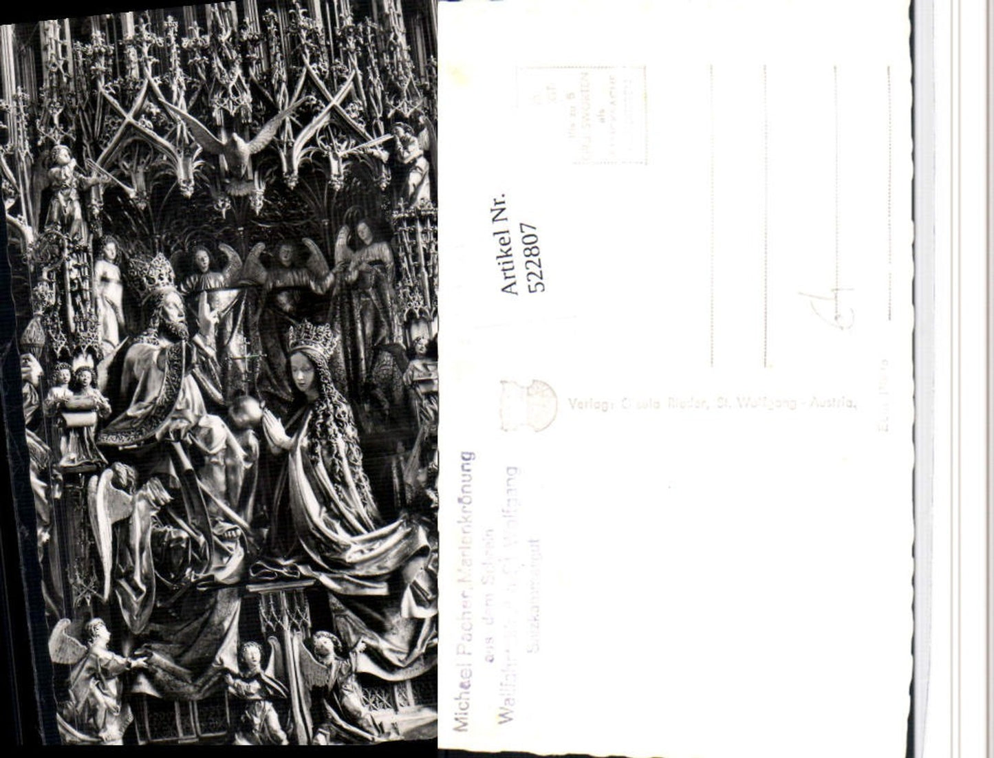522807,St. Wolfgang Kirche Schrein Marienkörnung Figuren