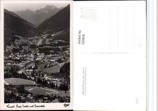 522818,Bad Ischl Totale m. Trauntal Bergkulisse pub Cosy