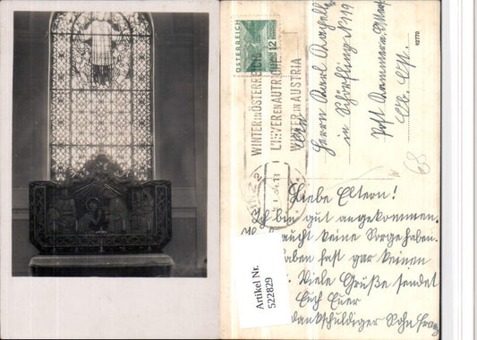 522829,Linz an d. Donau Kirche Altar Fenster