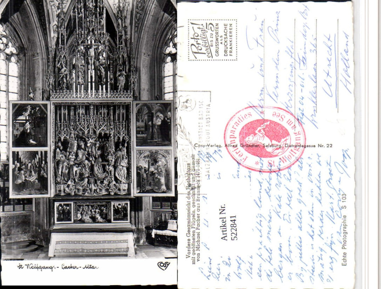 522841,St. Wolfgang Kirche Pacher-Altar pub Cosy