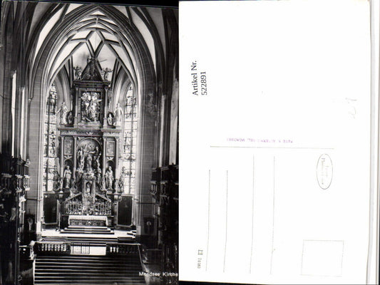 522891,Mondsee Kirche Innenansicht Altar