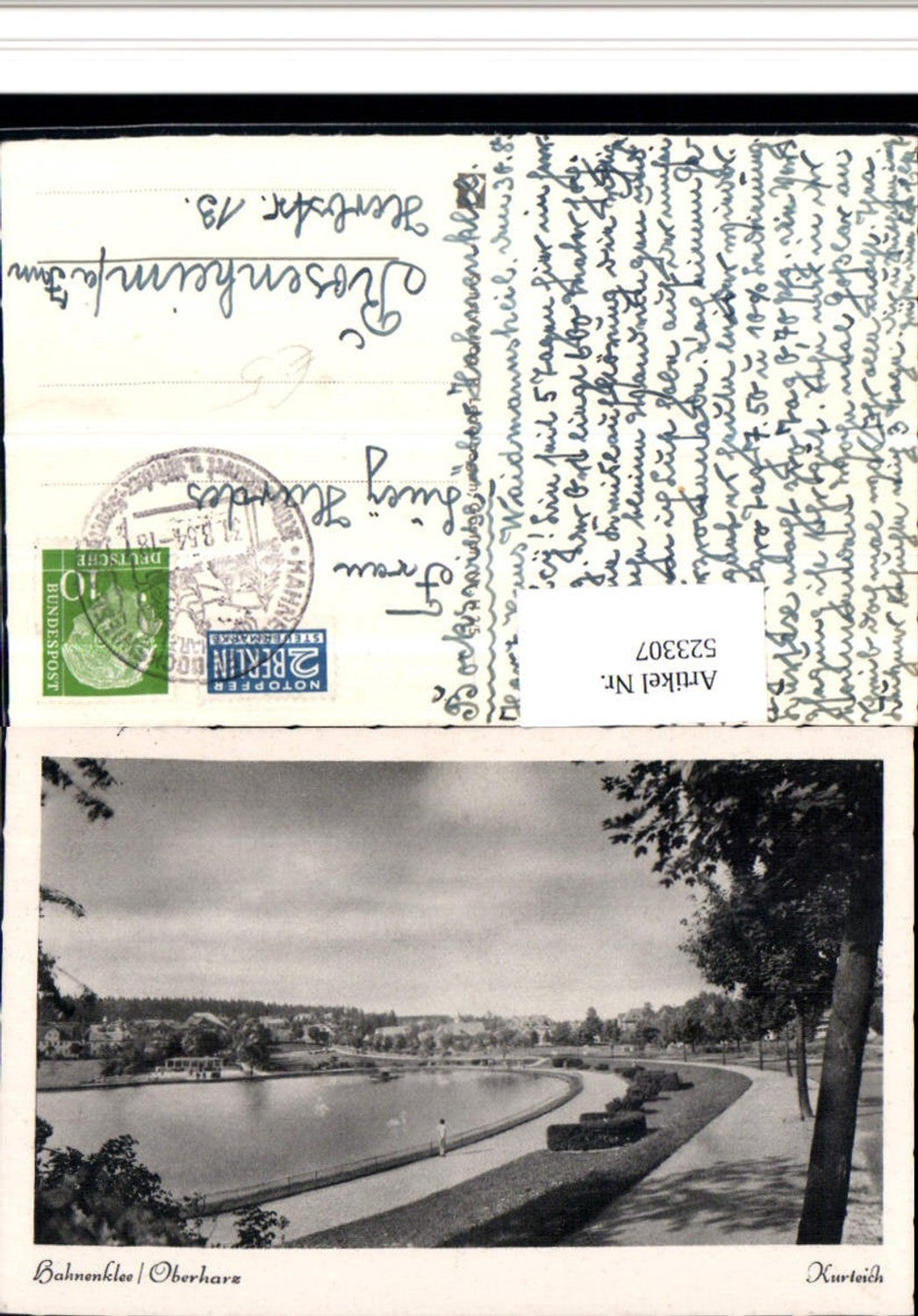 523307,Hahnenklee Bockswiese bei Goslar Oberharz Kurteich