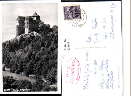 524143,Schloss Burg Schlaining b. Stadtschlaining