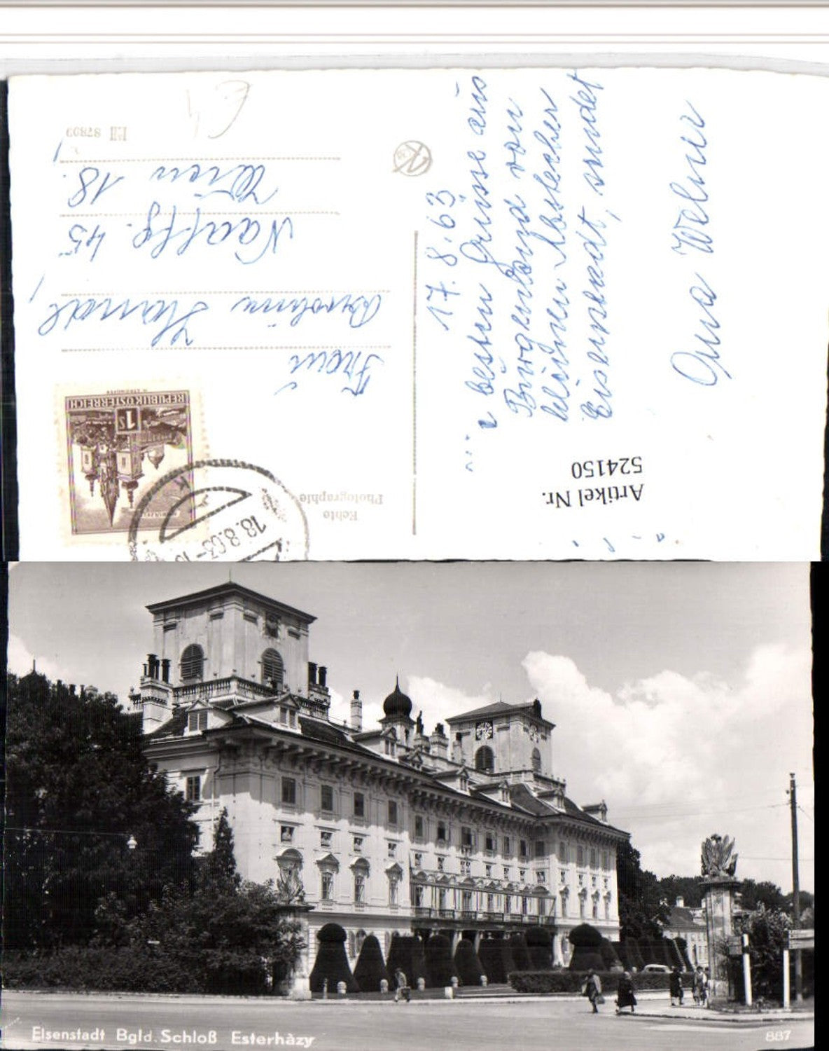 524150,Eisenstadt Schloss Esterhazy