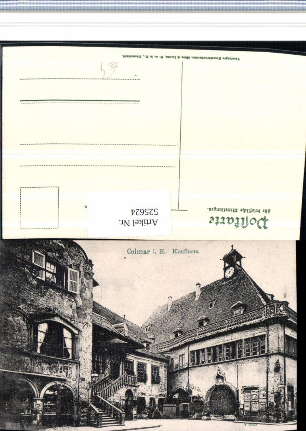 525624,Elsass Haut Rhin Colmar im Elsass Kaufhaus