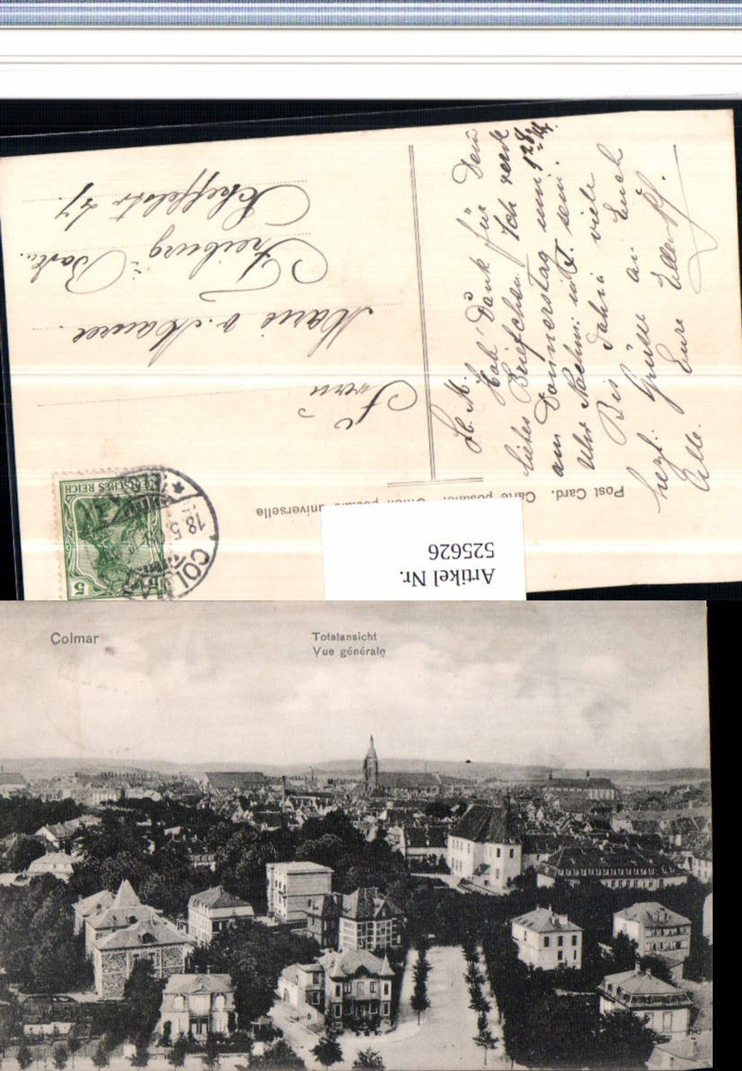525626,Elsass Haut Rhin Colmar im Elsass Totale
