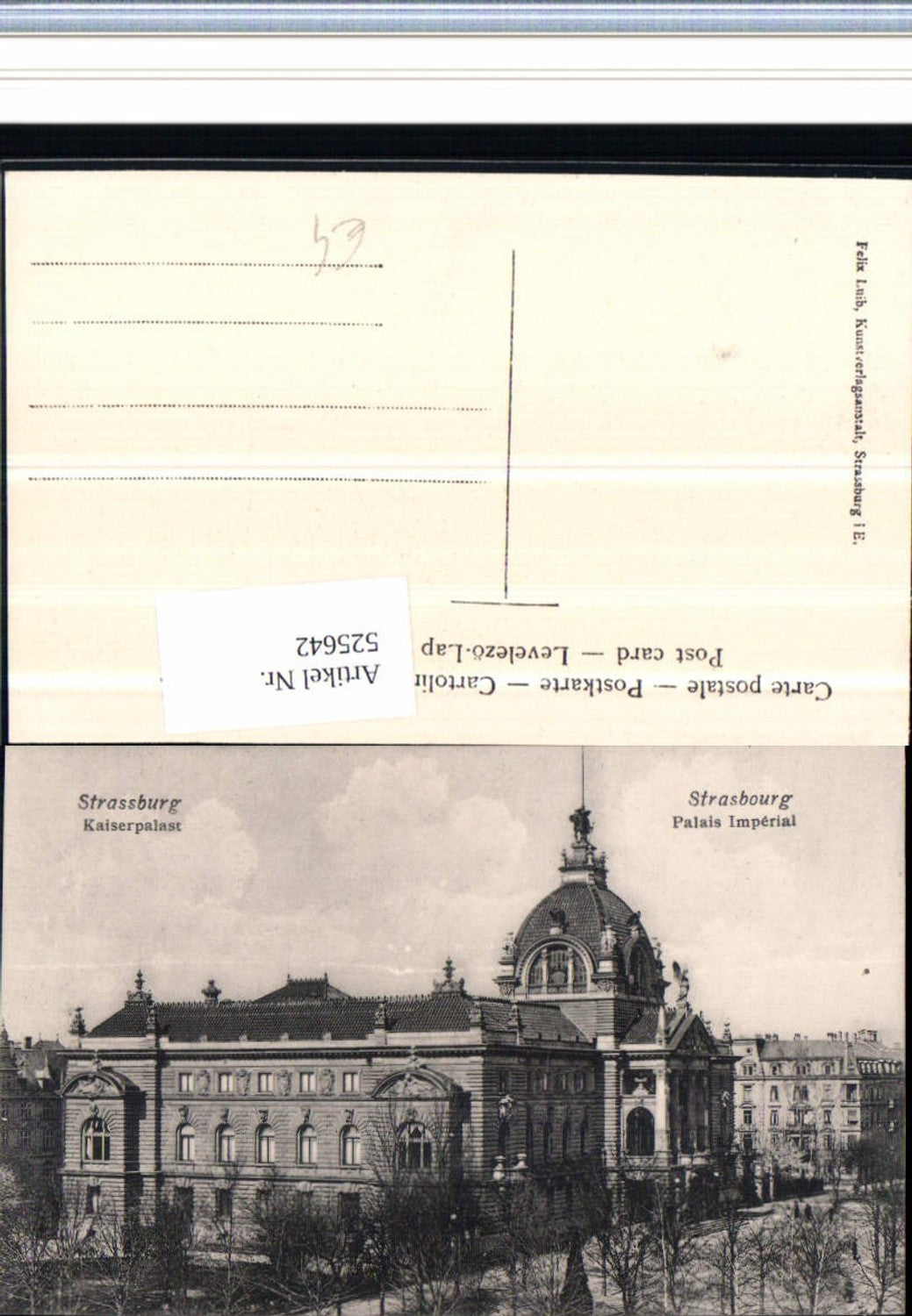525642,Elsass Bas Rhin Straßburg Strassbourg Kaiserpalast