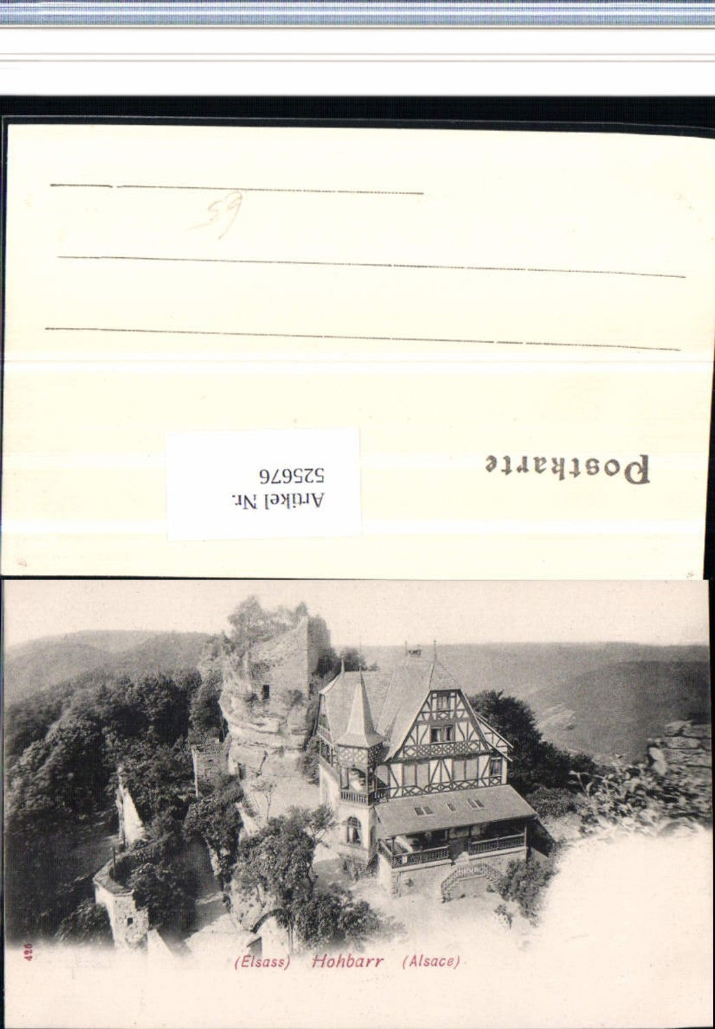 525676,Elsass Bas Rhin Zabern Saverne Hohbarr Haus