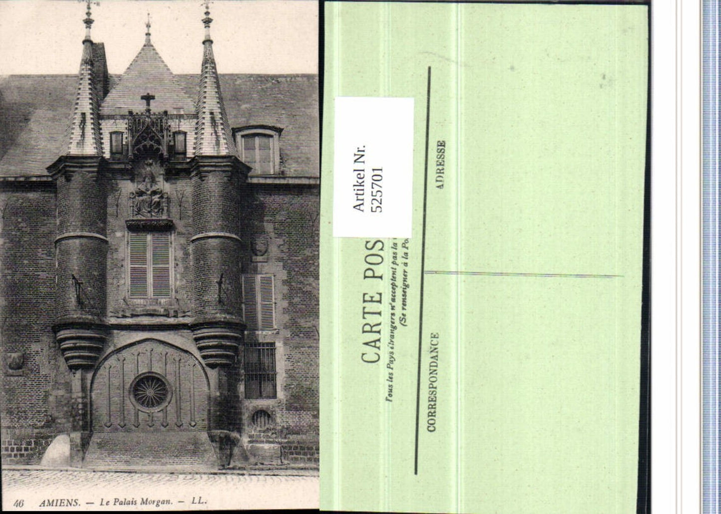 525701,Picardie Somme Amiens Palais Morgan