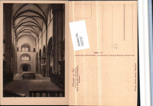 525727, Wimpfen am Neckar, Collegiate Church Interior