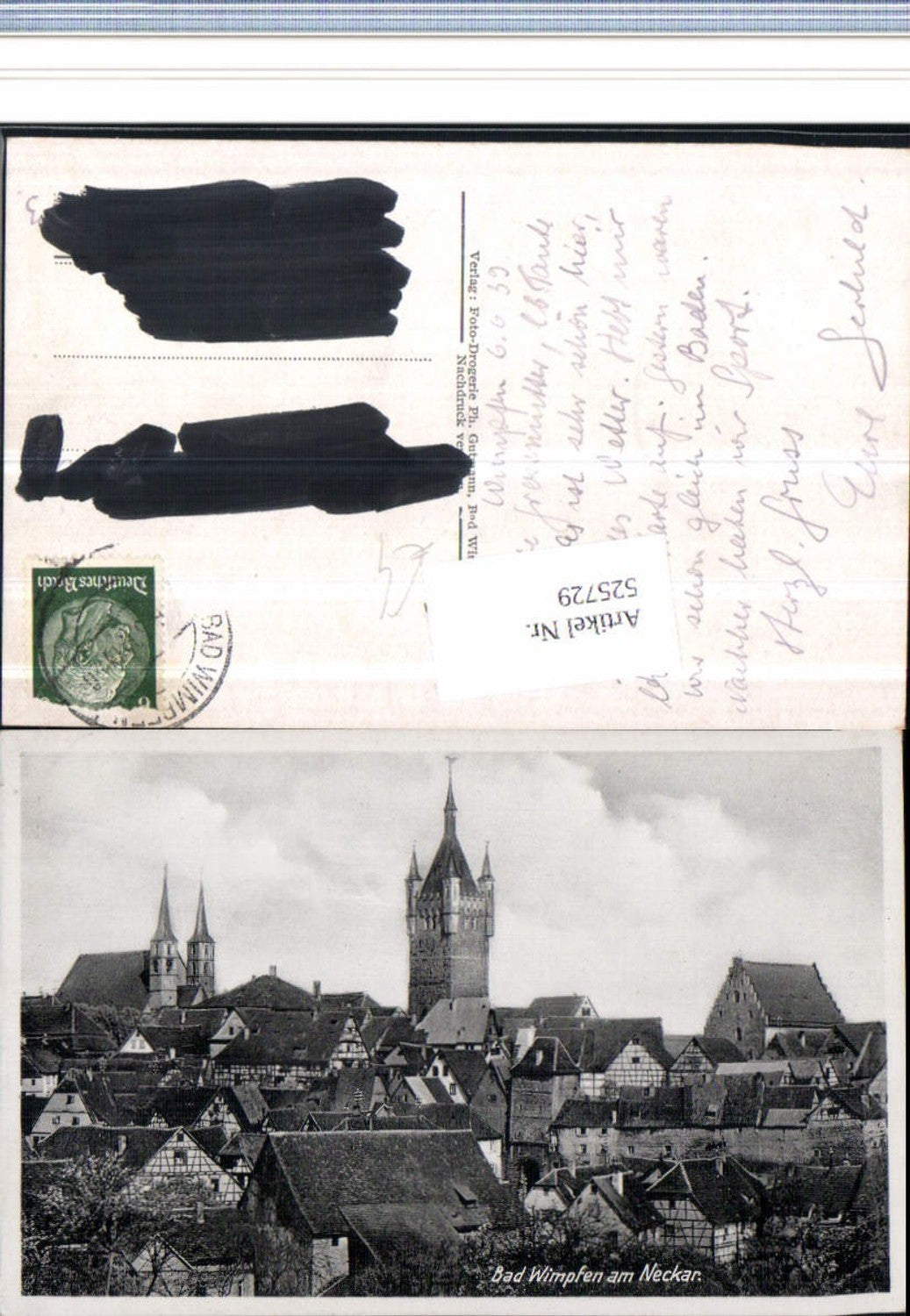 525729,Wimpfen am Neckar Totale