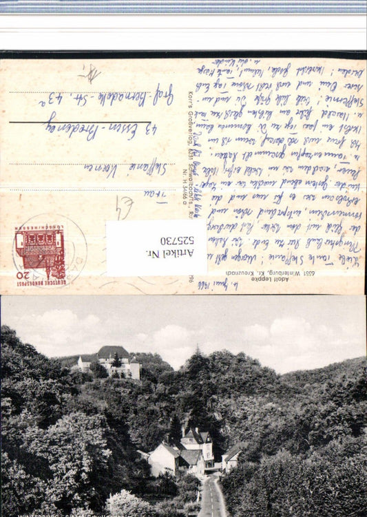 525730,Winterburg Schloß Schullandheim Kr. Kreuznach