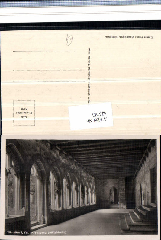 525743, Wimpfen am Neckar Cloister