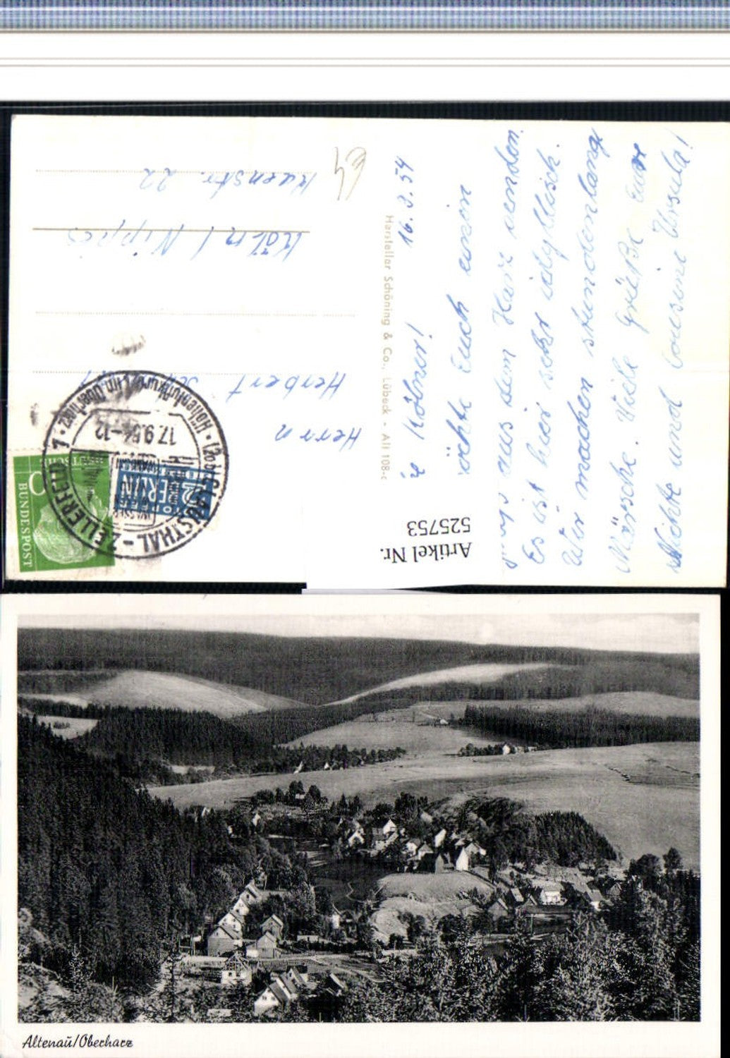 525753,Altenau Oberharz Schulenberg Clausthal Zellerfeld