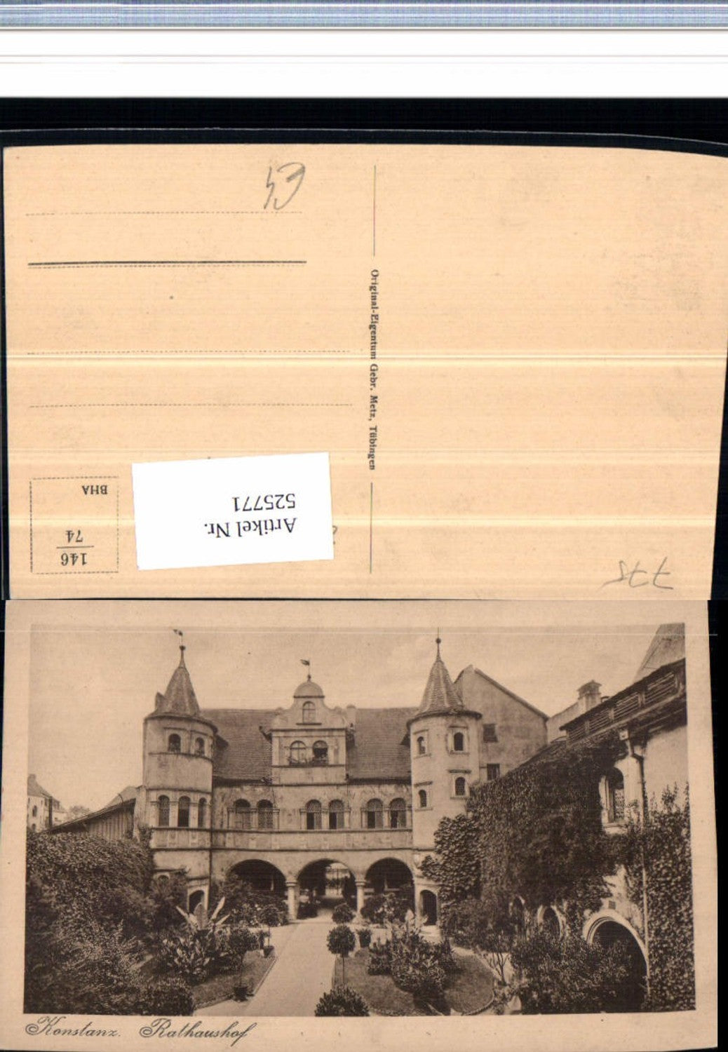 525771,Konstanz am Bodensee Rathaushof Rathaus