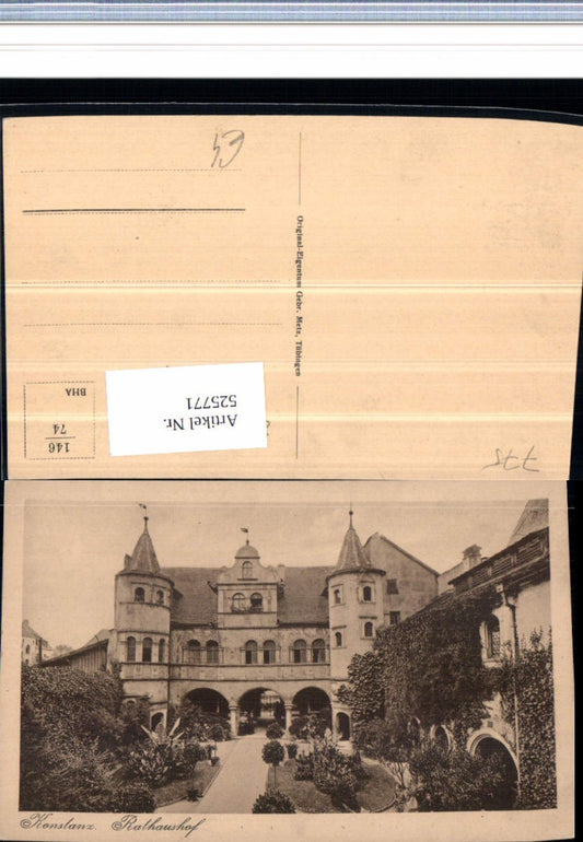 525771, Konstanz on Lake Constance, Town Hall Courtyard, Town Hall