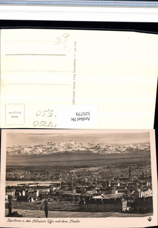 525779, Photographic art Franz Walter Constance on Lake Constance Swiss shore Säntis