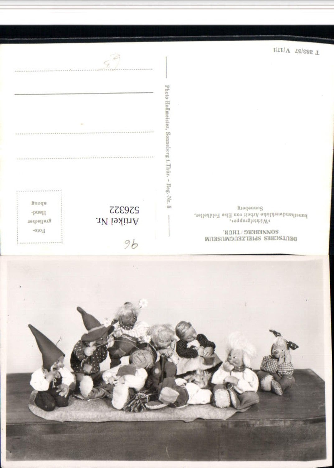 526322,Puppen Spielzeug Spielzeugmuseum Sonneberg Wichtelgruppe