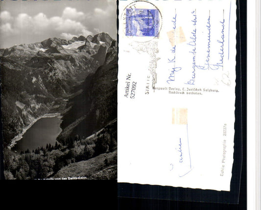 527092,Gosausee bei Gosau m. Dachstein v. Zwieselalm