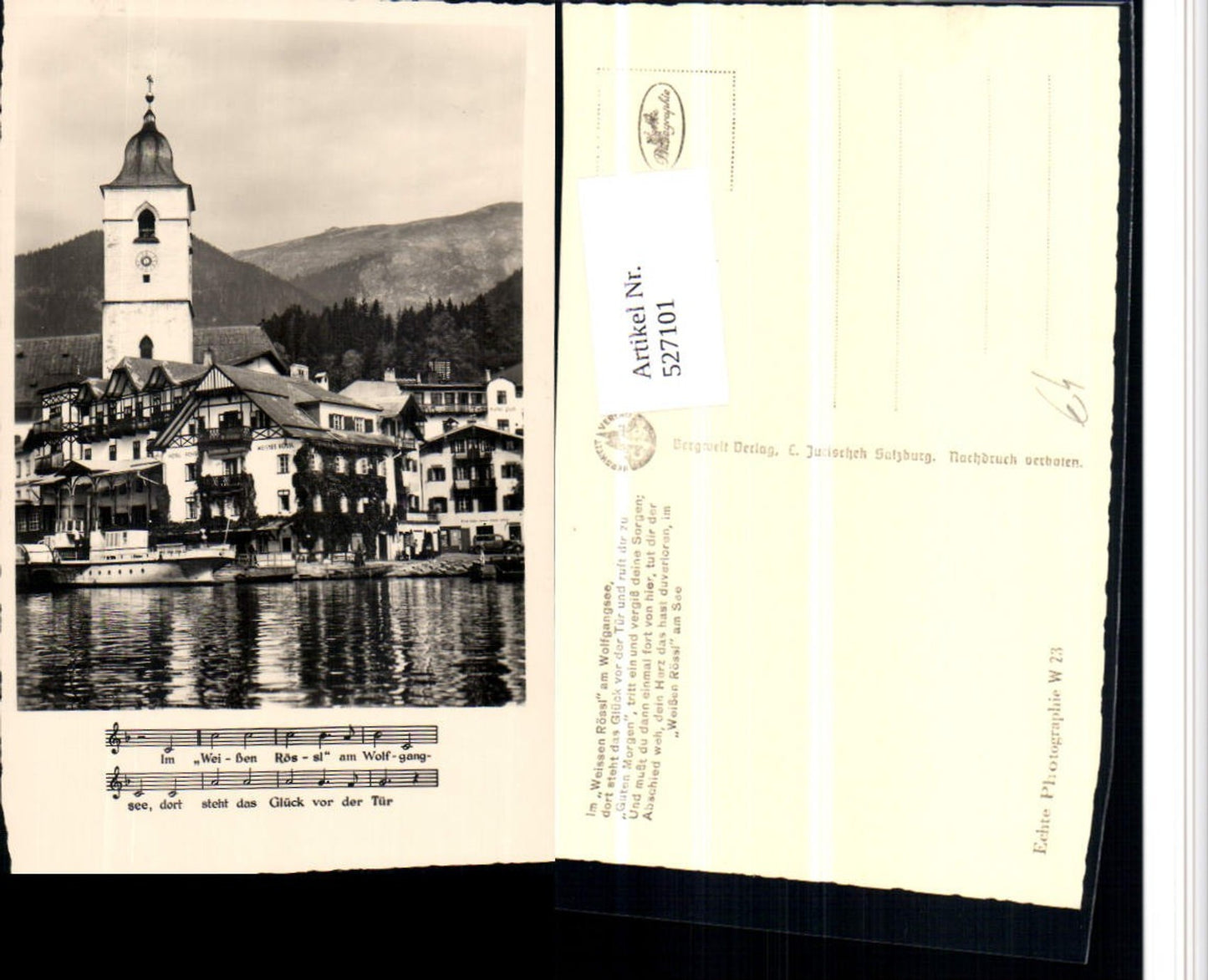 527101,St. Wolfgang am Wolfgangsee Weisses Rössl Gasthaus