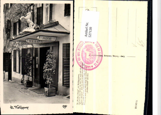 527120,St. Wolfgang am Wolfgangsee Weisses Rössl pub Cosy 145b