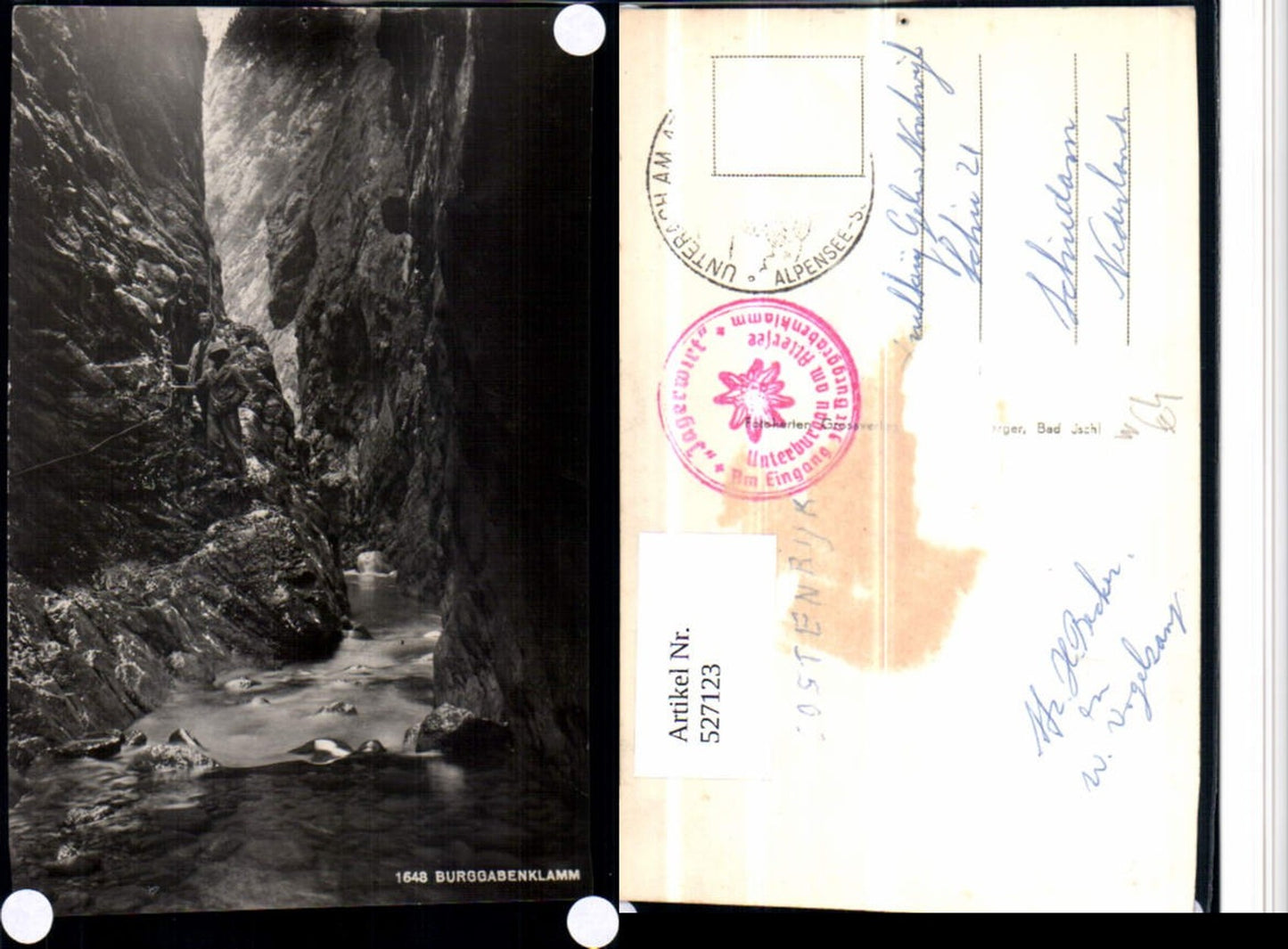 527123,Burggrabenklamm bei Unterach am Attersee