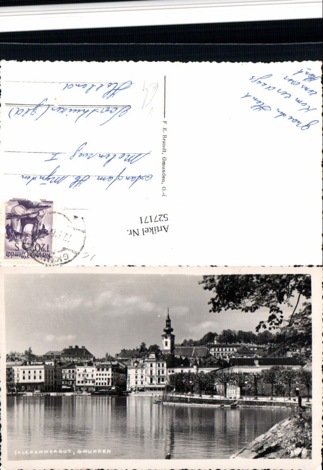 527171,Foto-AK Gmunden am Traunsee Hotels am Kai