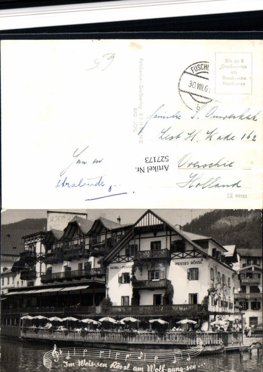 527173,St. Wolfgang am Wolfgangsee Weisses Rössl Terrasse