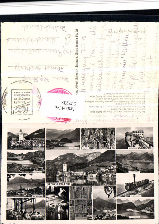527237,St. Wolfgang am Wolfgangsee Schafberg
